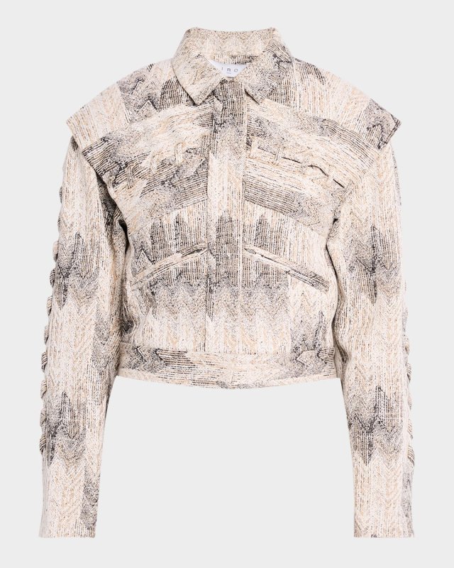 Misa Woven Boxy Jacket